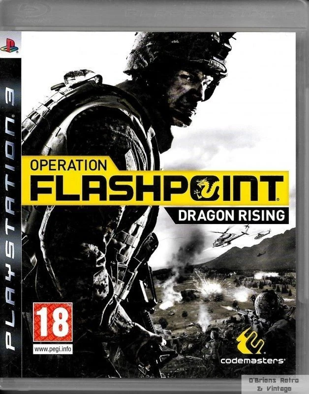 Operation Flashpoint: Dragon Rising - Codemasters - 2009 - PAL - PlayStation 3