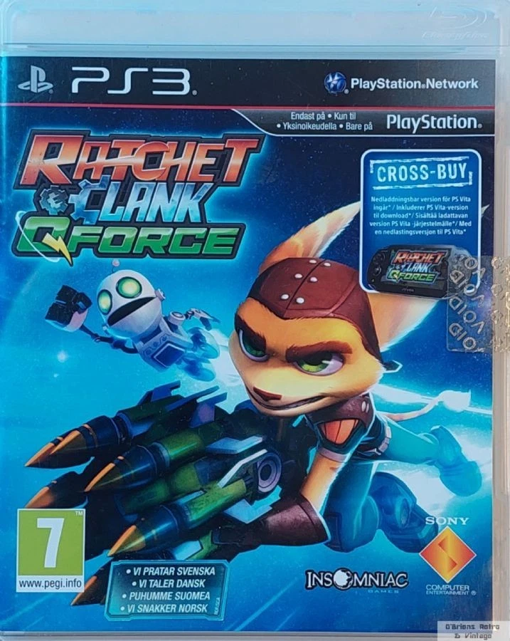 Ratchet & Clank - QForce - Nordic Edition - PAL - 2012 - PlayStation 3