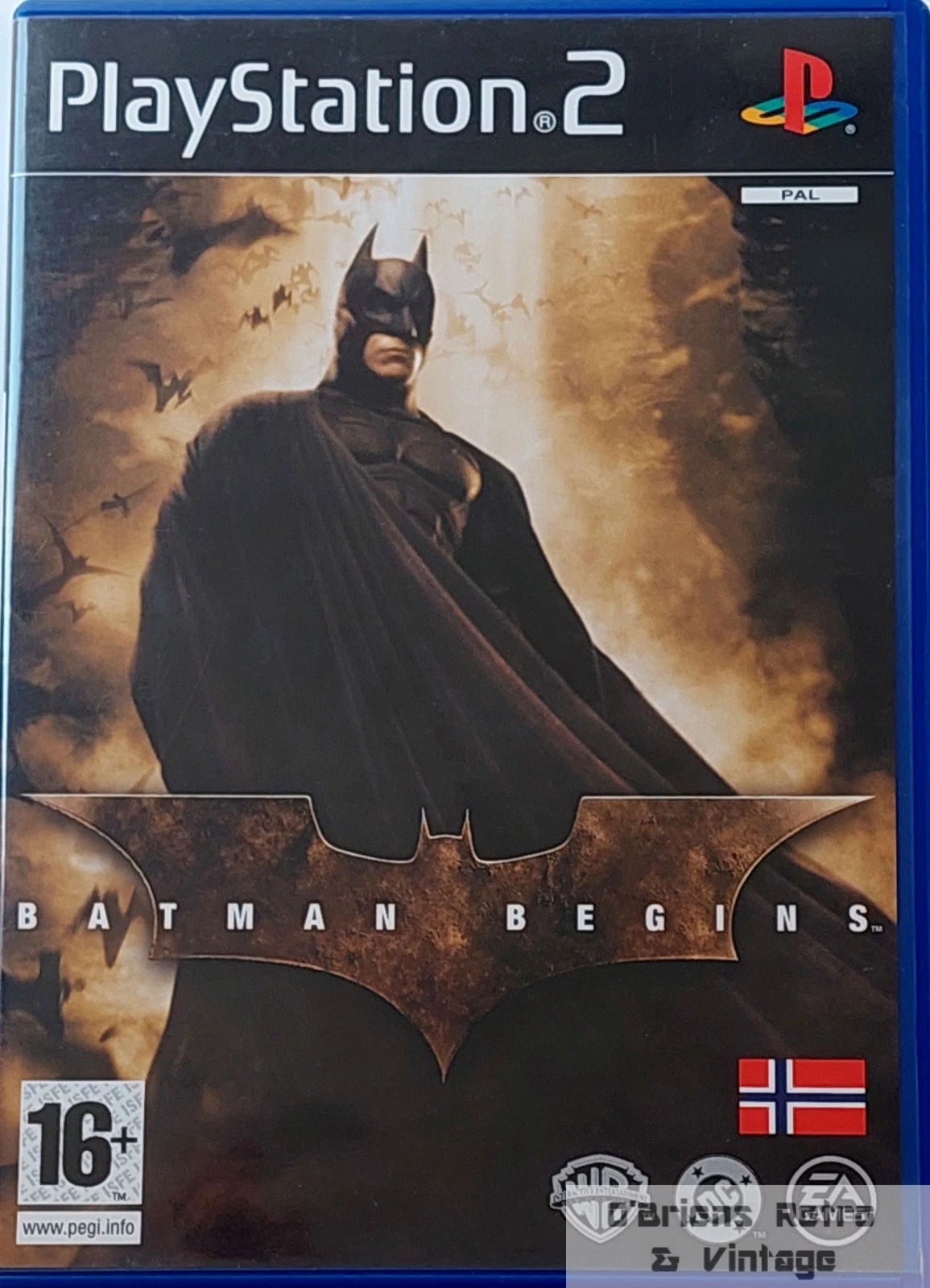 Batman Begins - Norsk utgave - PAL - PlayStation 2