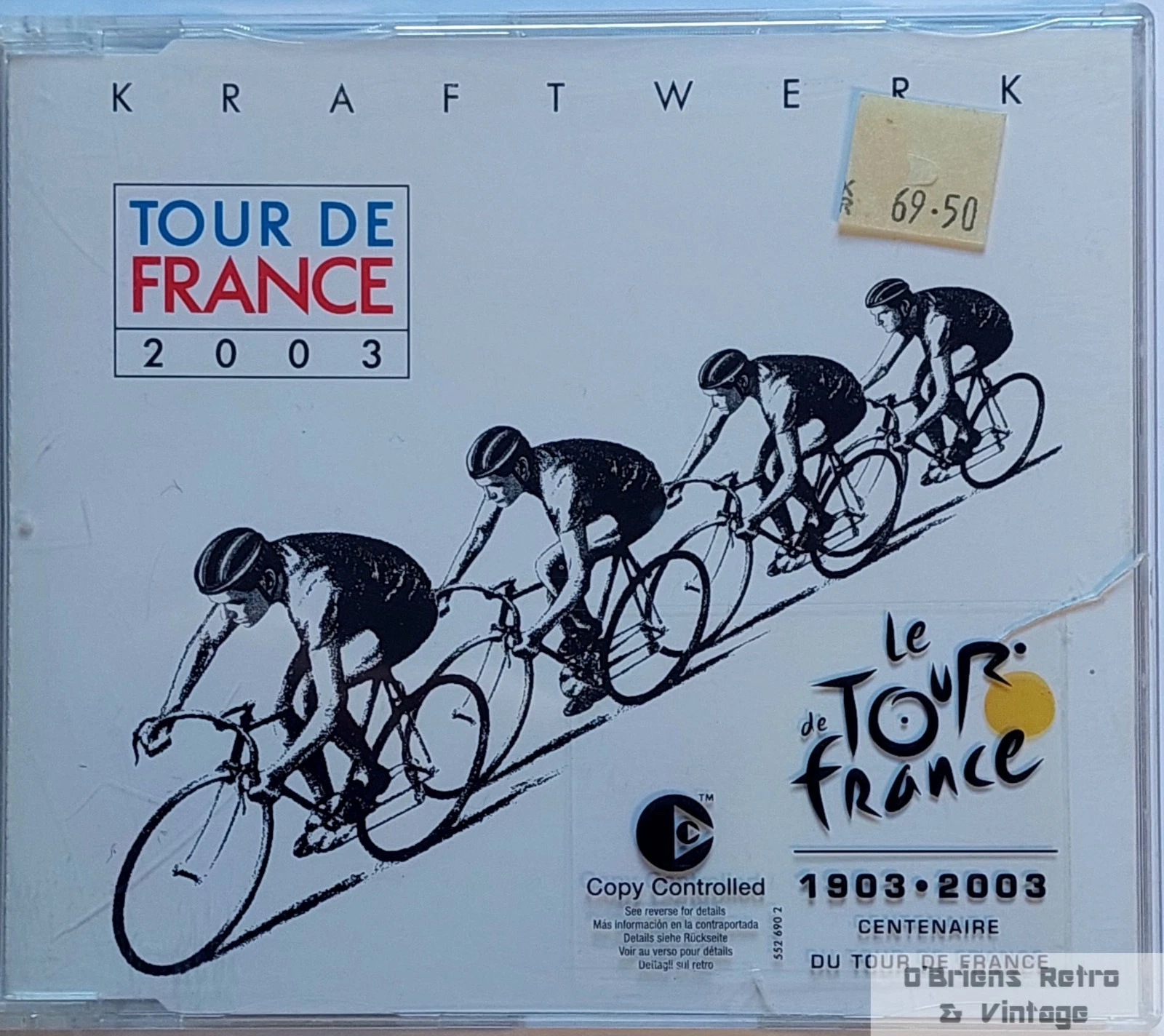 Kraftwerk - Tour De France 2003 - EMI Records Ltd. - 2003 - CD Single