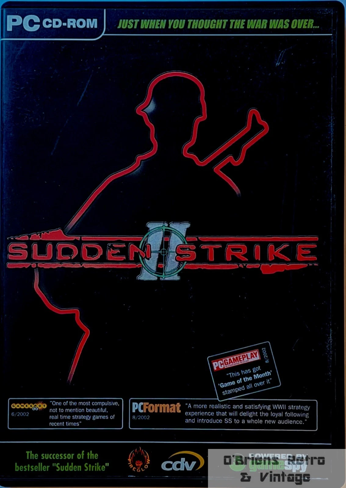 Sudden Strike II - CDV - Fireglow - 2002 - PC CD-ROM