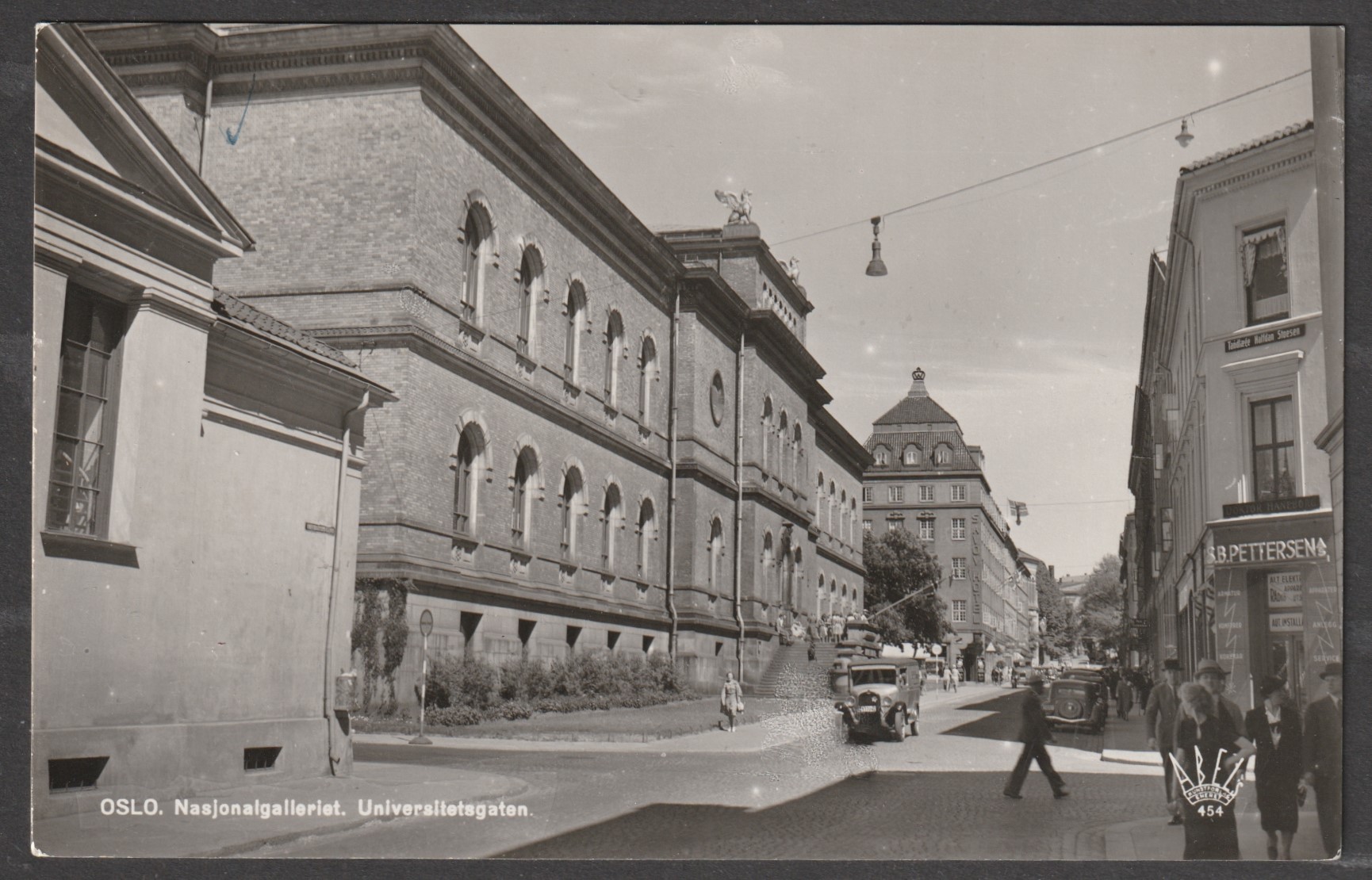 Nasjonalgalleriet. Universitetsgaten. Abel 454