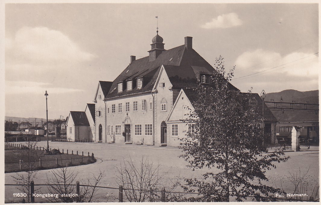 Kongsberg stasjon.