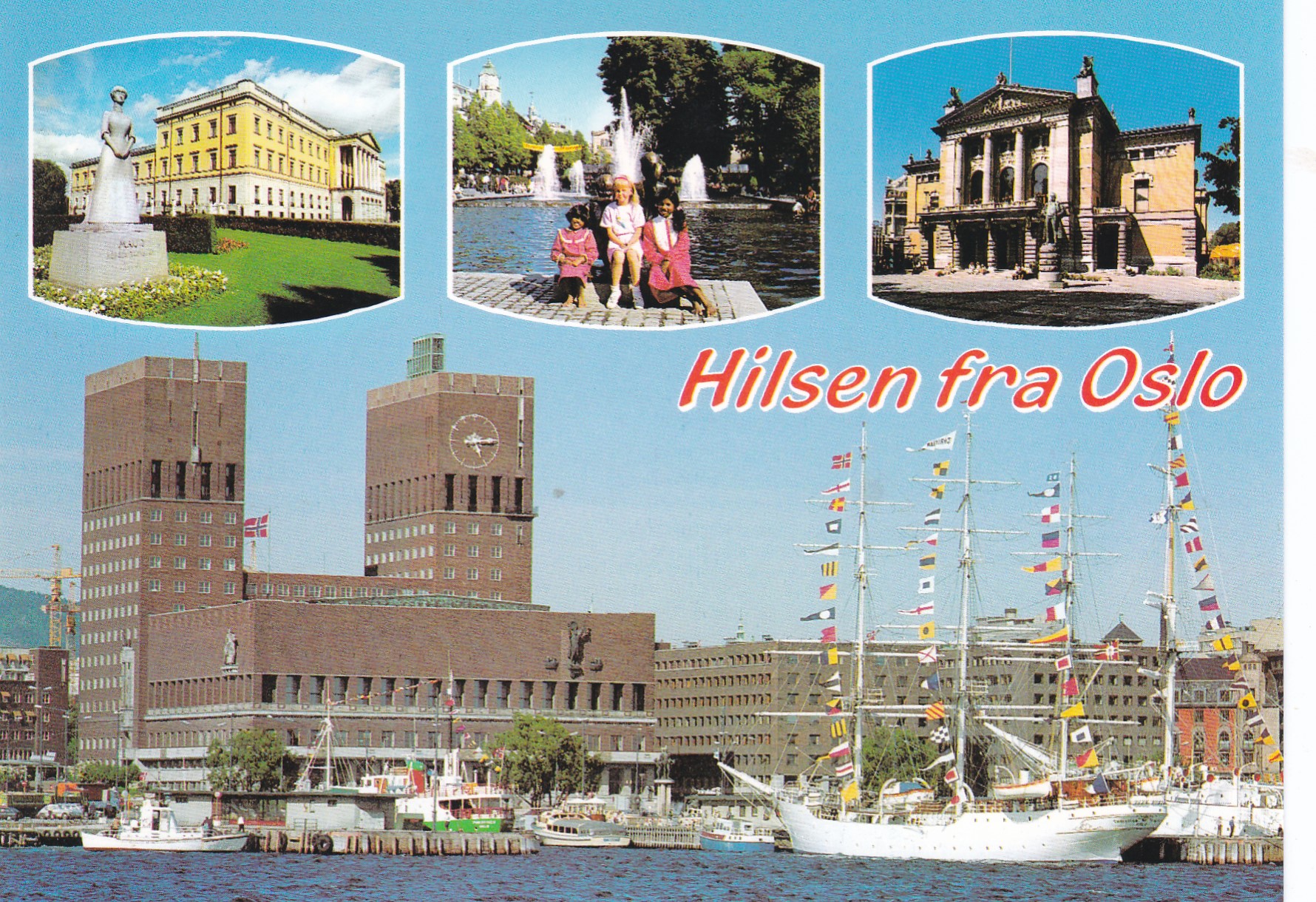 Oslo. Rådhuset. Aune M-12979-8