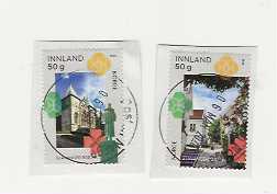 STAVANGER BY 900 ÅR X 2 POSTKLIPP