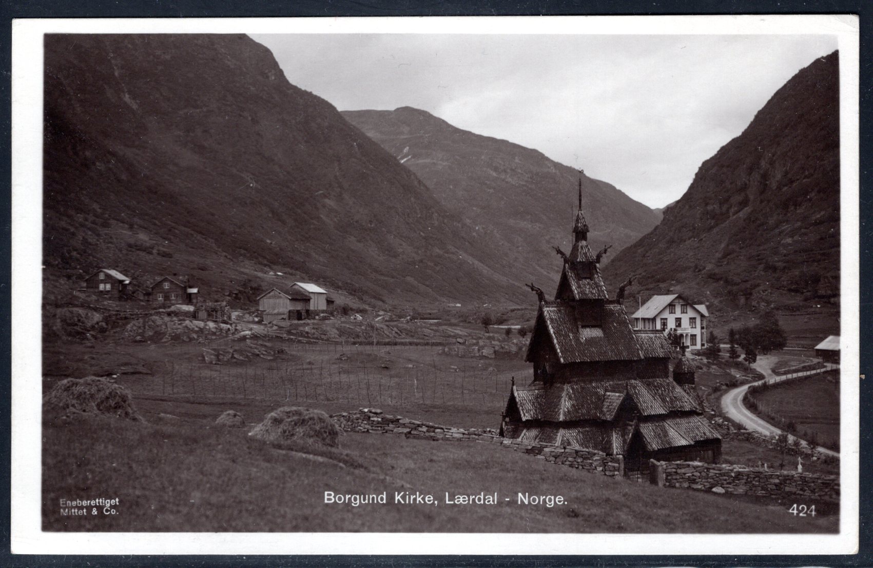 Borgund Kirke Lærdal se scan