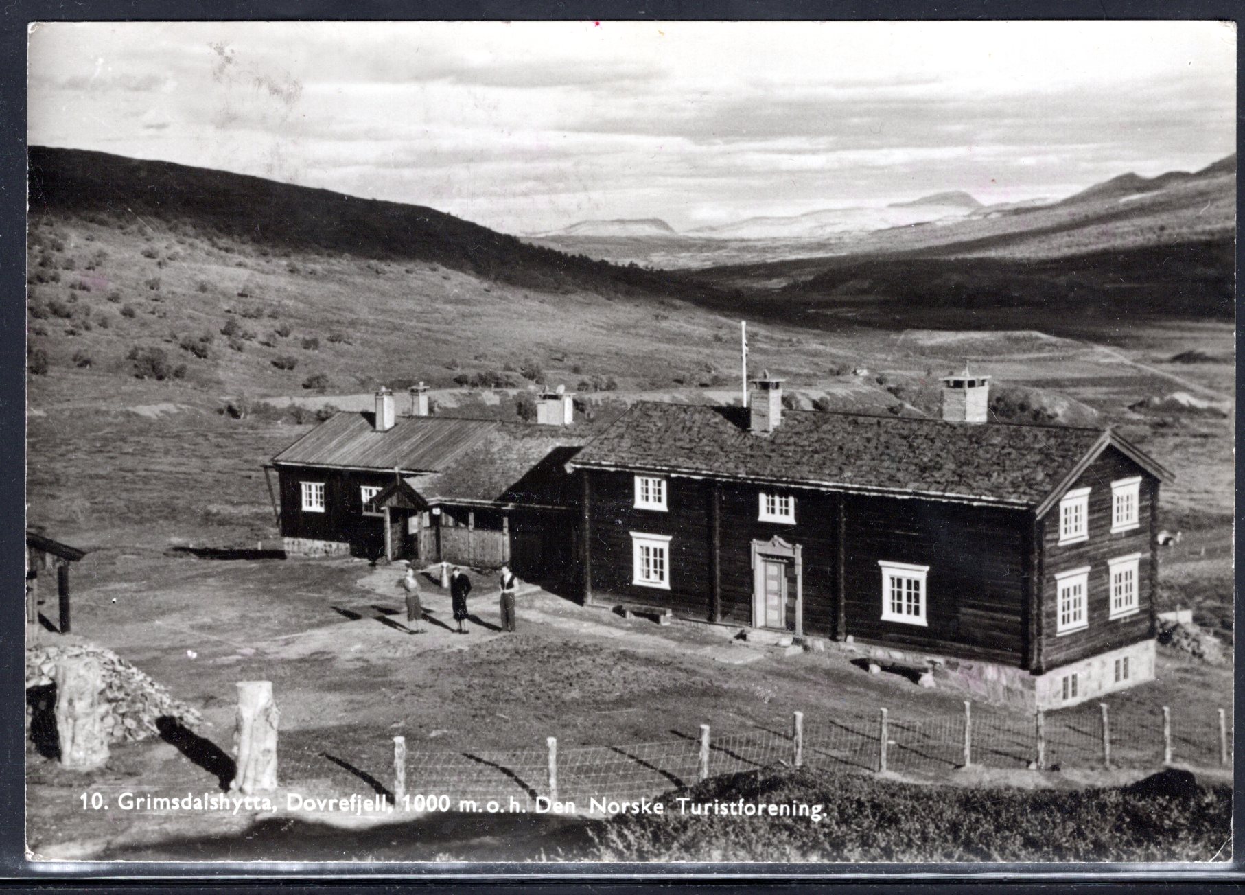 Grimestadhytta Dovrefjell stempl Hjerkinn 1960 se scan