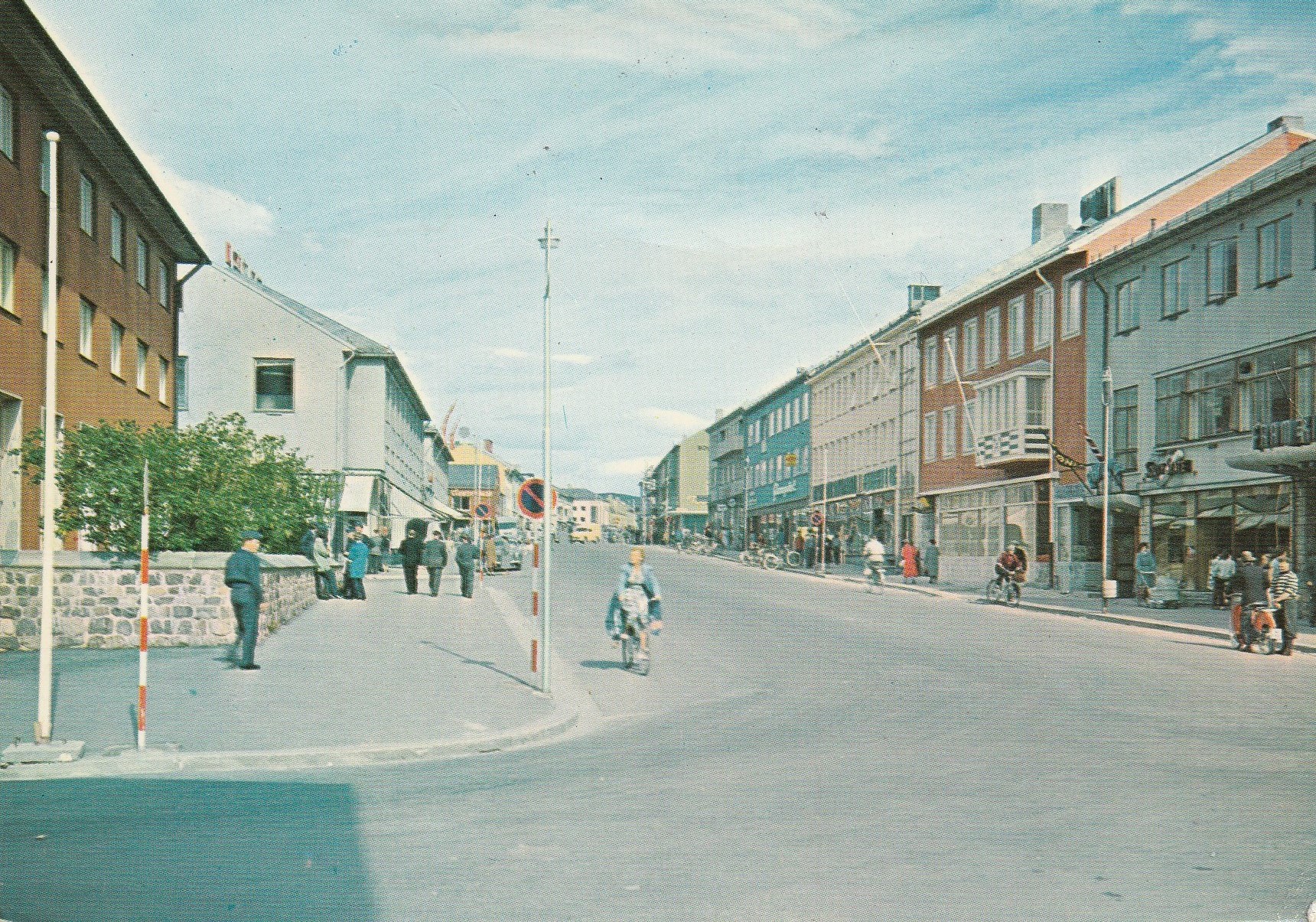 Eldre kort fra Bodø . Mittet 859/28 Pst