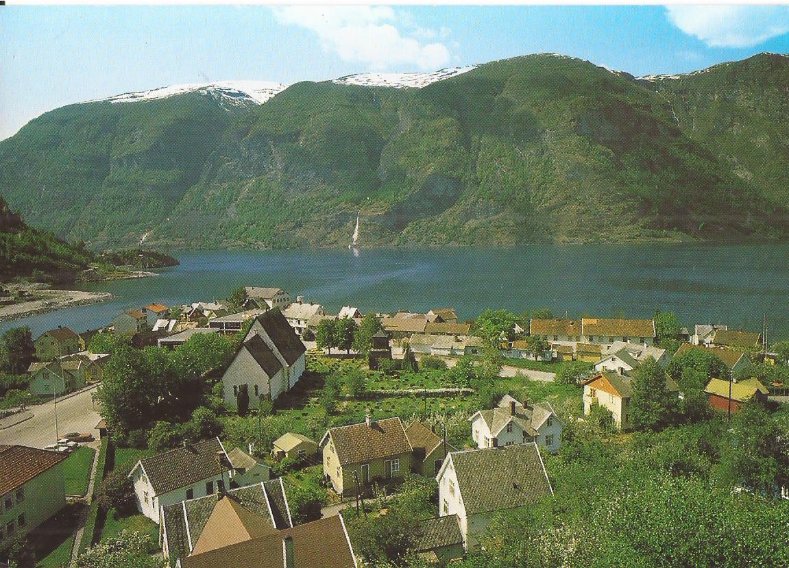 Postkort - Aurland Sogn-