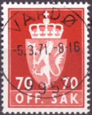 NK TJ.107. PRAKT=VARDØ 5-3-71=