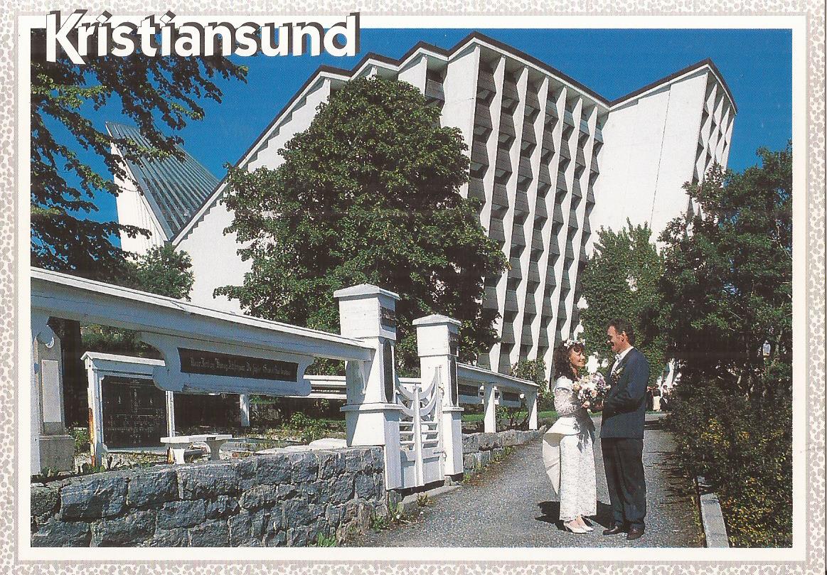 Postkort - Kristiandund - Kirken -