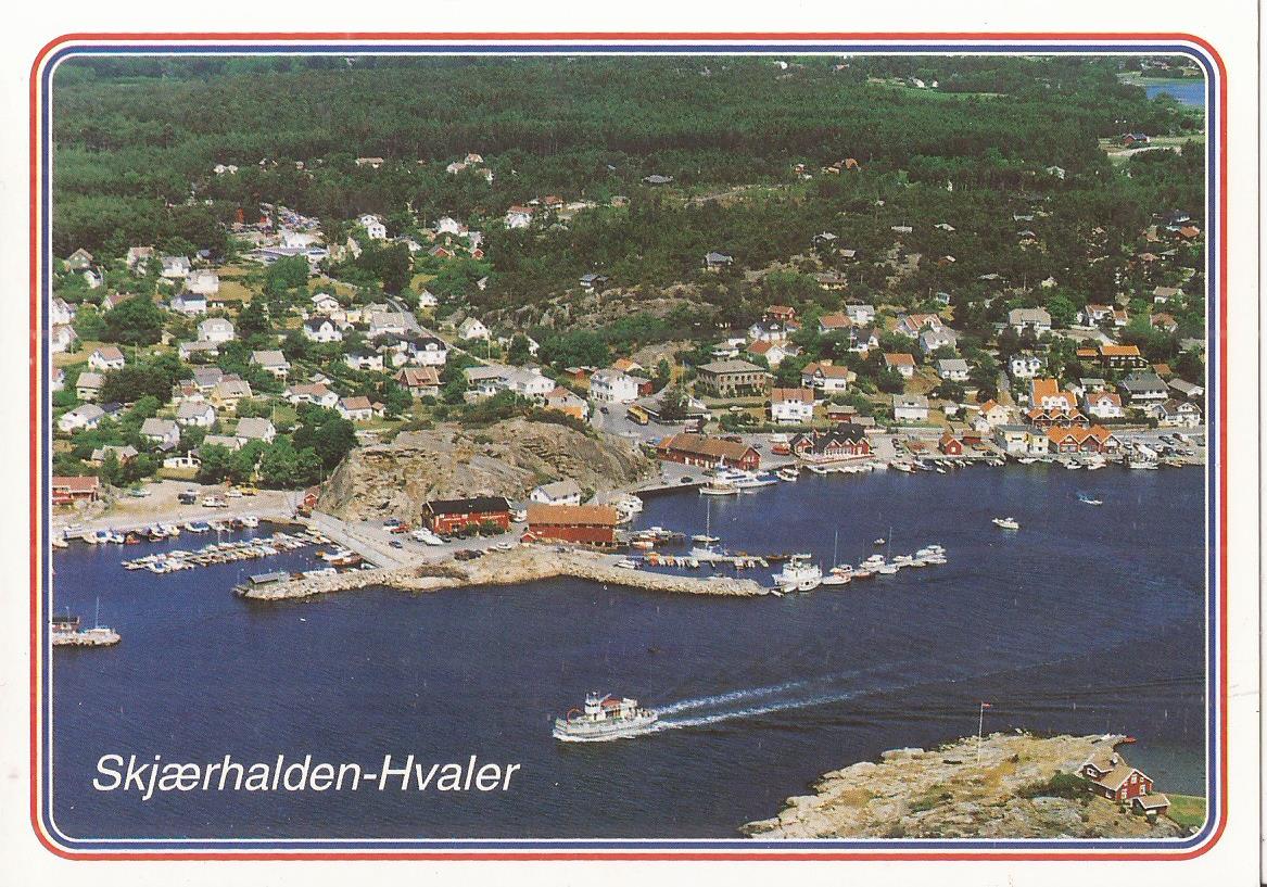 Postkort - Skjærhalden - Hvaler nr 2