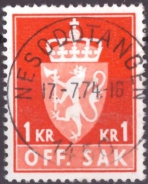 NK TJ.113. PRAKT=NESODDTANGEN 17-7-74=