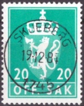 NK TJ.120. PRAKT=SKJEBERG 19-12-84=