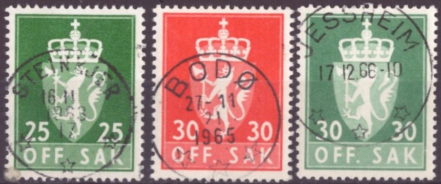 NK TJ.79-81. PRIMA=STEINKJER,BODØ,JESSHEIM=
