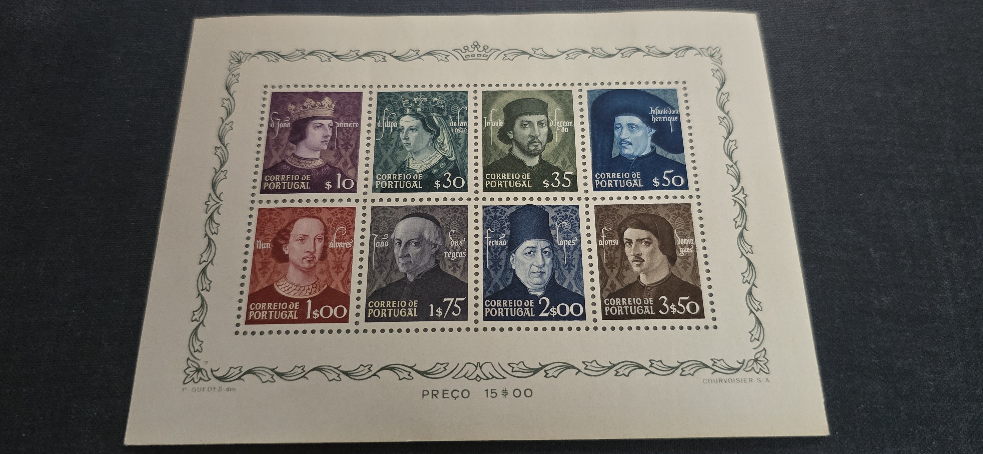 Portugal BLOKK 14 1949 MICHEL 730-37 € 100 POSTFRISK