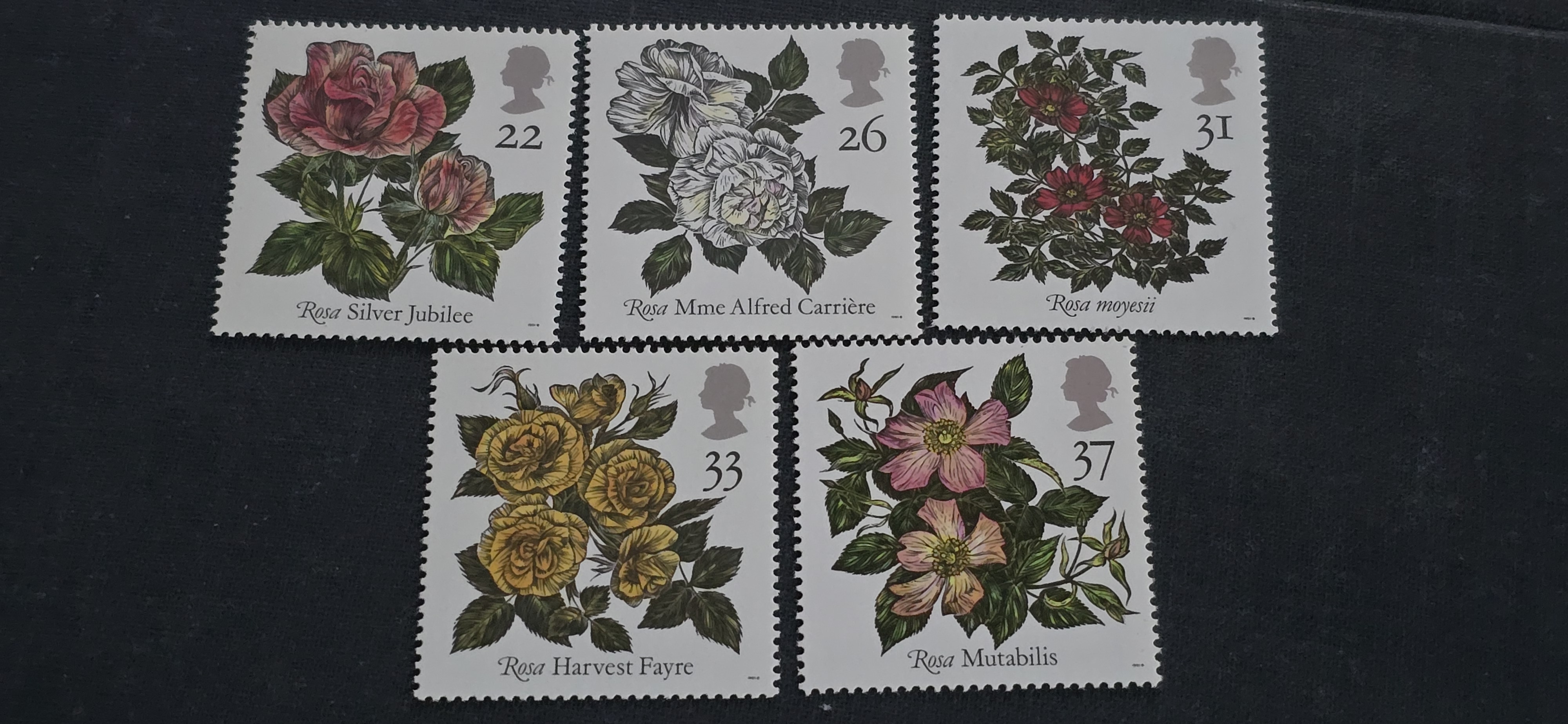 ROSER ENGLAND  POSTFRISK 5stk 1991 SW 1326-30