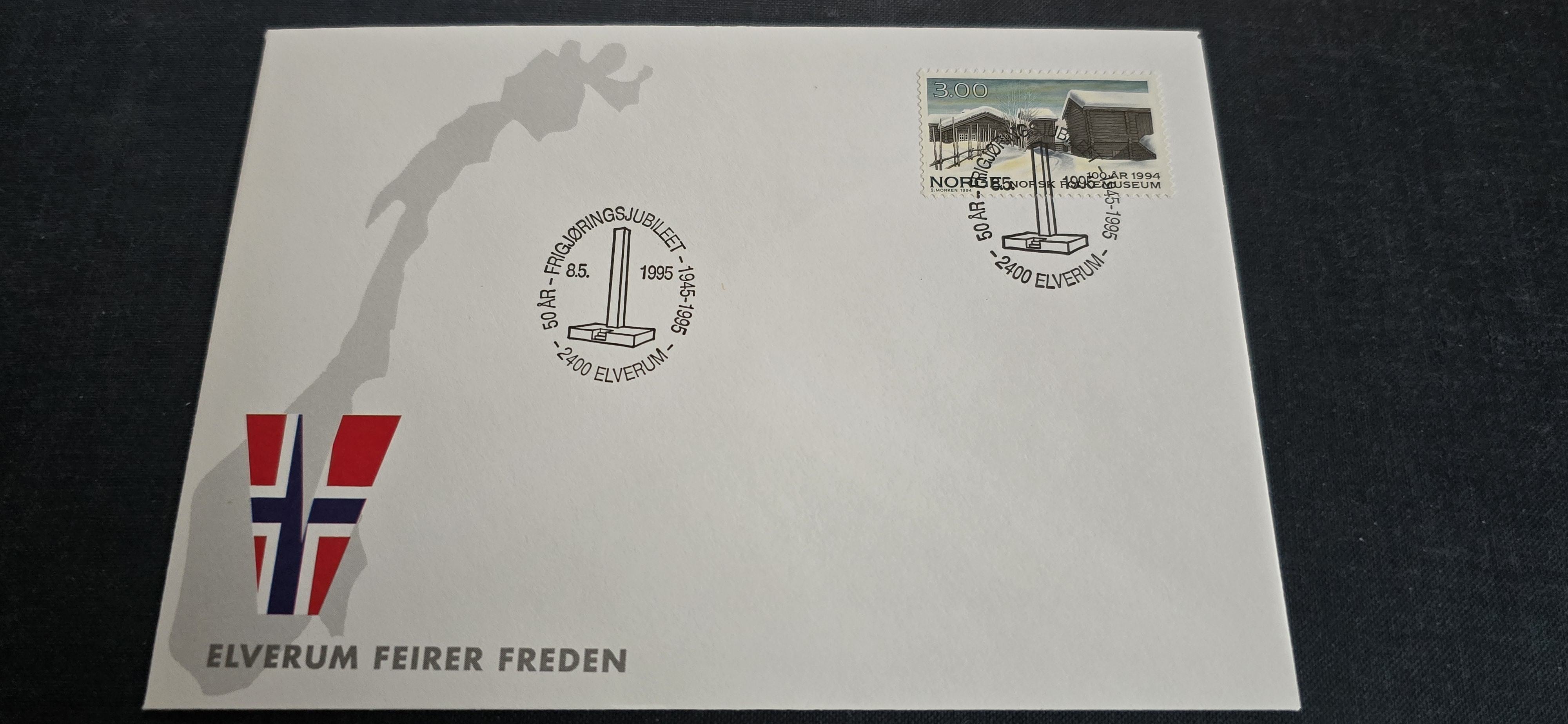 FRIGJØRINGSJUBILEET 8.5.1995 ELVERUM 2400 BREV