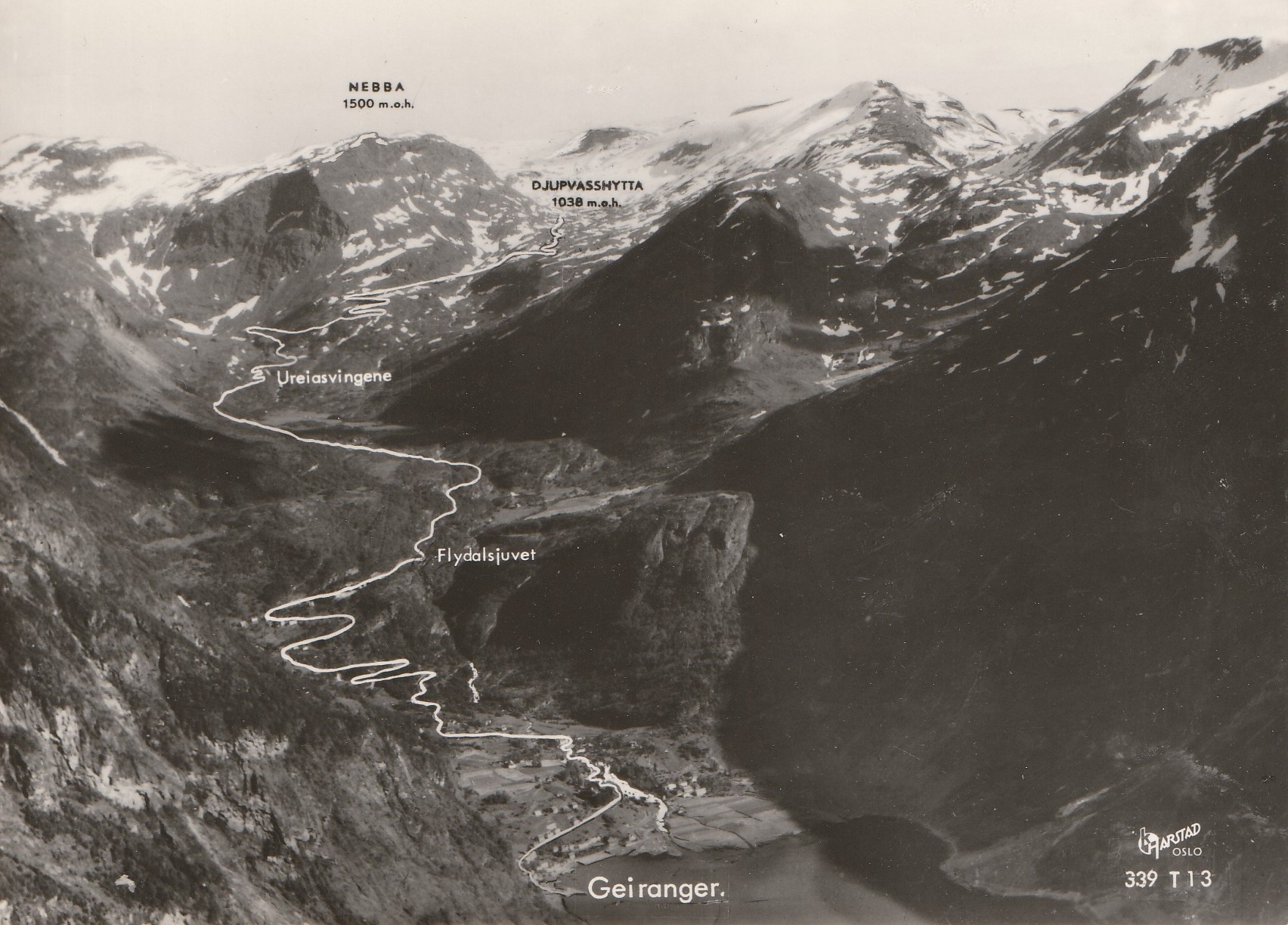 Geiranger . Harstad 339 T 13
