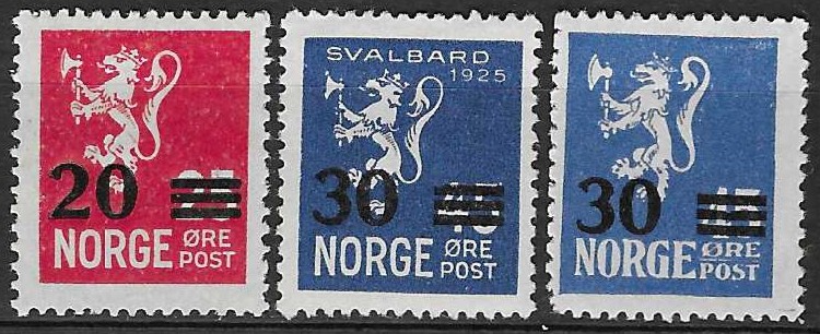 Norge NK 156-58* - verdi 110 NOK