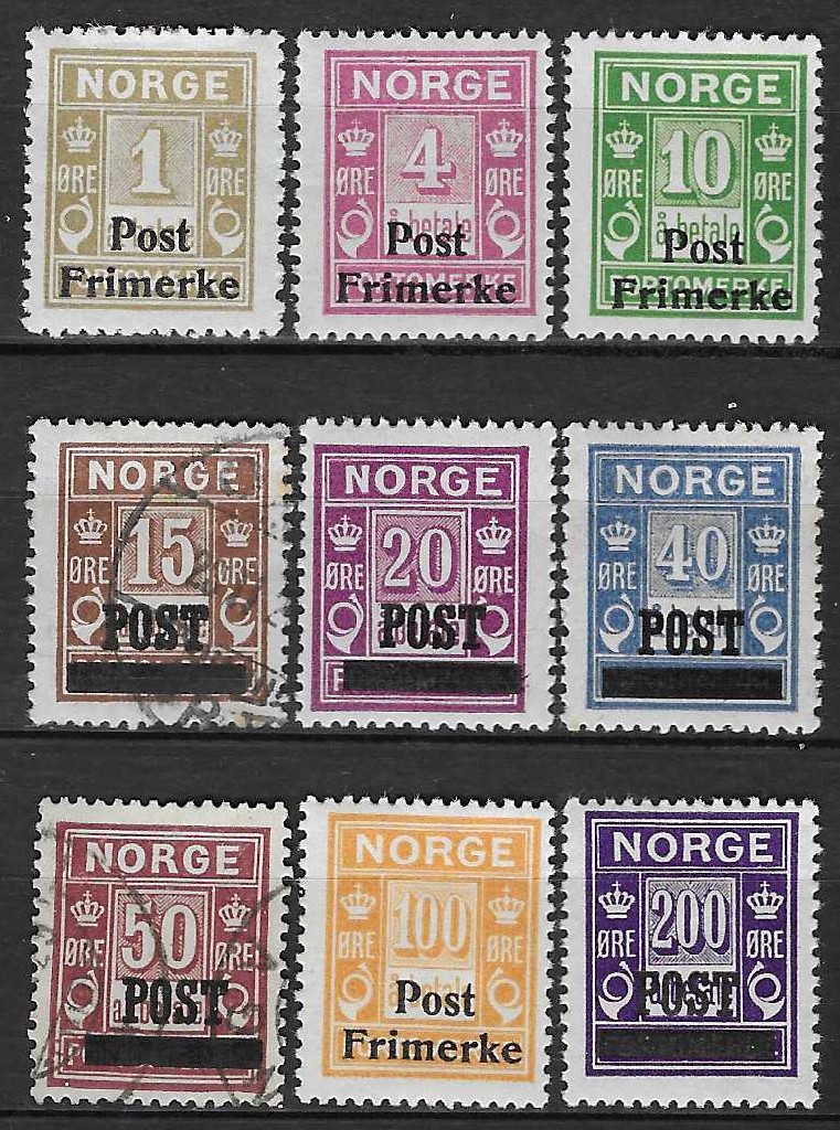 Norge NK 163-71*/o - verdi 230 NOK