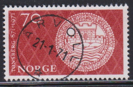 Nk 666.  Årvoll 21-1-71.
