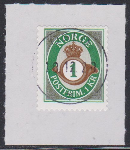 Nk 1421.  Oslo 10.12.21.  Selvklebende merke.