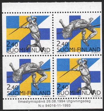 Finland Afa: 1255-1256 - Finsk-svensk kultutveksling **