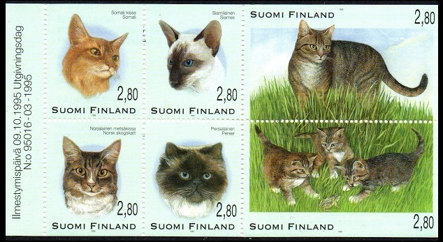 Finland Afa: 1299-1304 - Katter **
