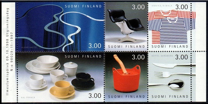 Finland Afa: 1440-45 - Fins design **