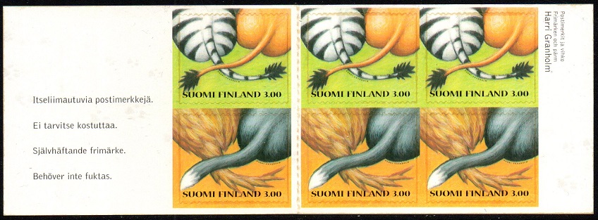 Finland Afa: 1452-53 - Valentins dag. Dyrehaler **