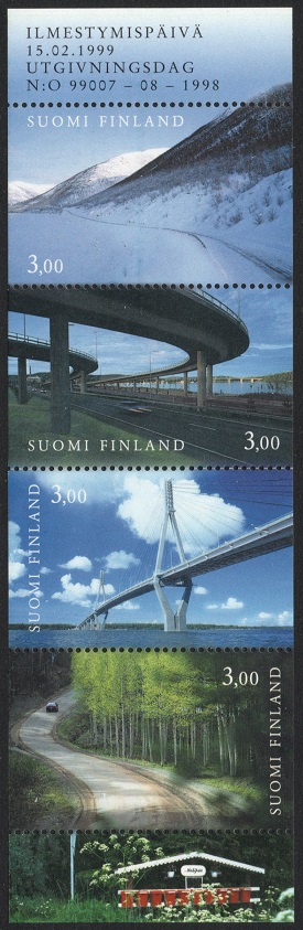 Finland Afa: 1458-61 - Veier **