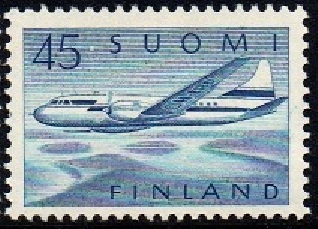 Finland Afa: 520 - Luftpostmerke **