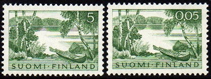 Finland Afa: 540+586A - Landskap **