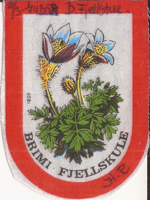Tøymerke - Brimi fjellskule -