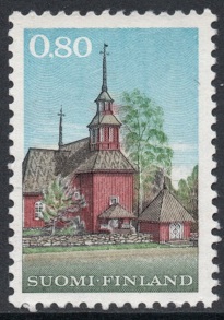 Finland Afa: 679 - Keurus trekirke **