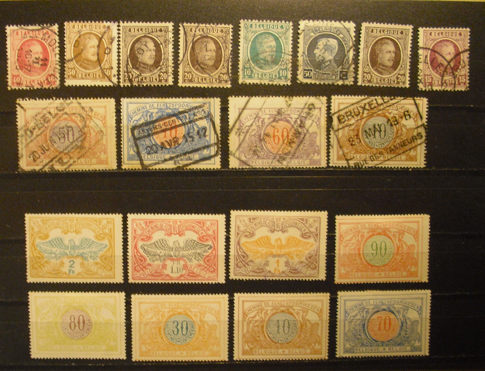 Belgia mixed Lot