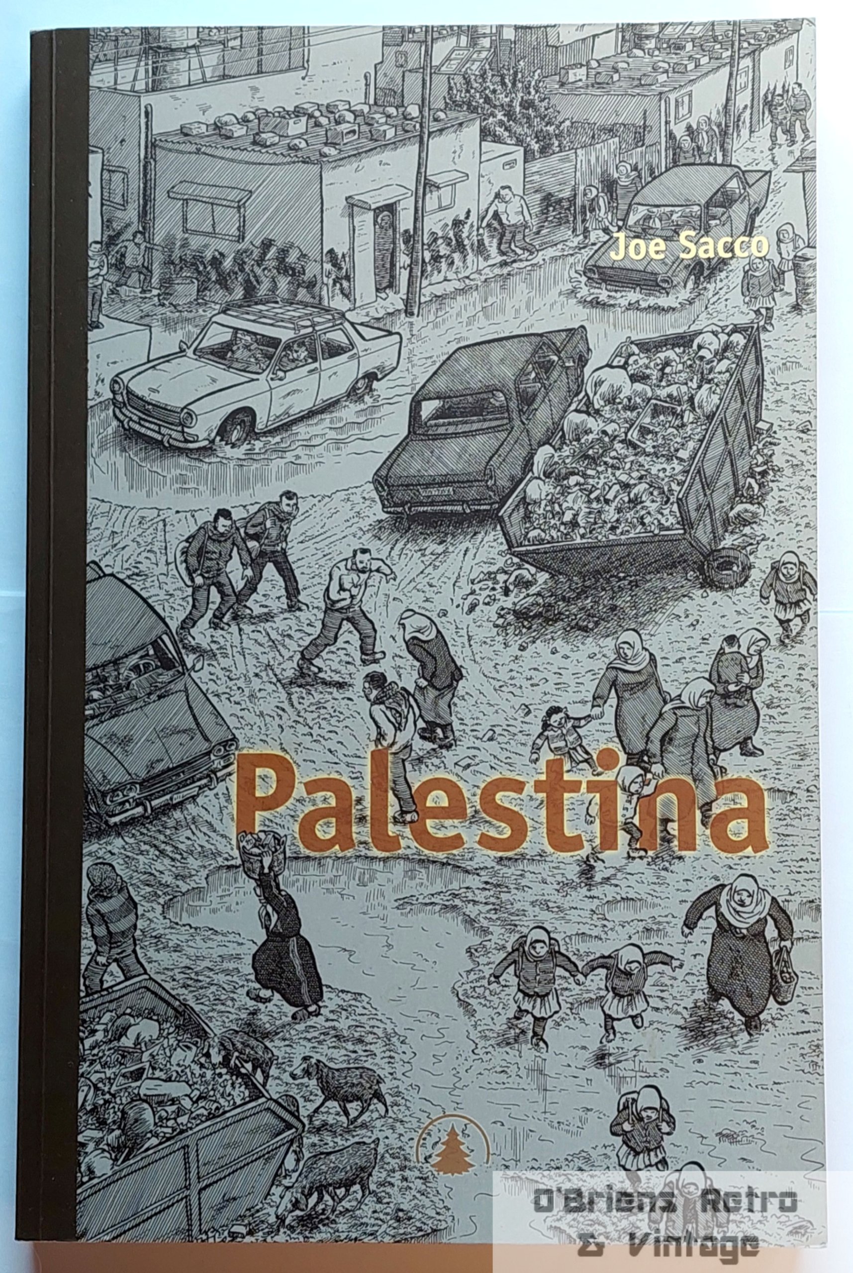 Joe Sacco - Palestina - Gyldendal 2006 - Tegneseriebok