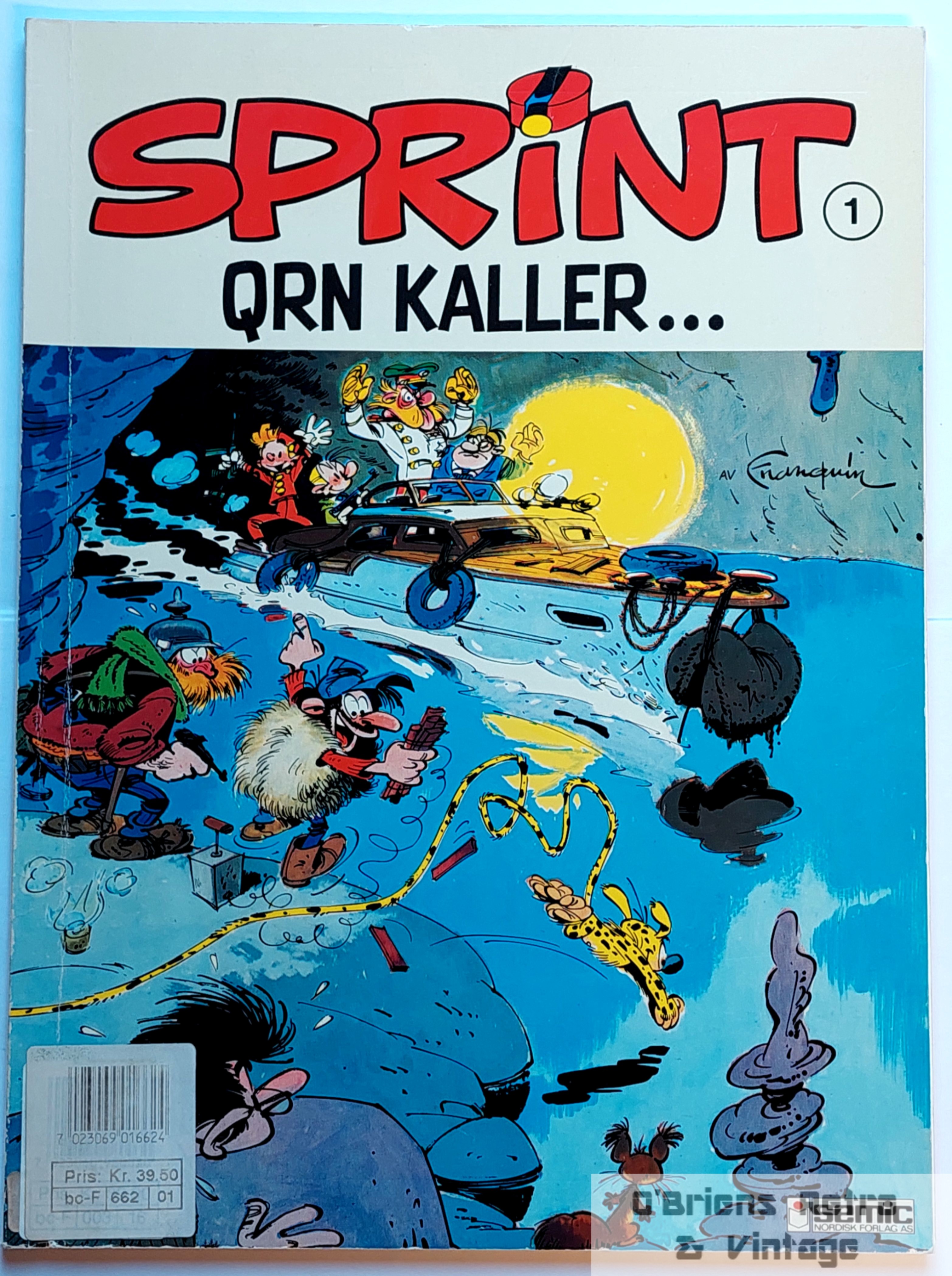 Sprint - Nr. 1 - QRN kaller... - Semic - 1992