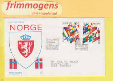 Lillehammer ´94, Norge FDC NK 1194-85 (49072)