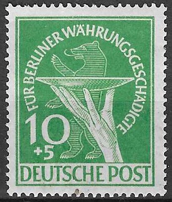Berlin AFA 68** - verdi 1.200 NO