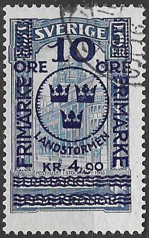 Sverige AFA 87 - verdi 4.200 NOK