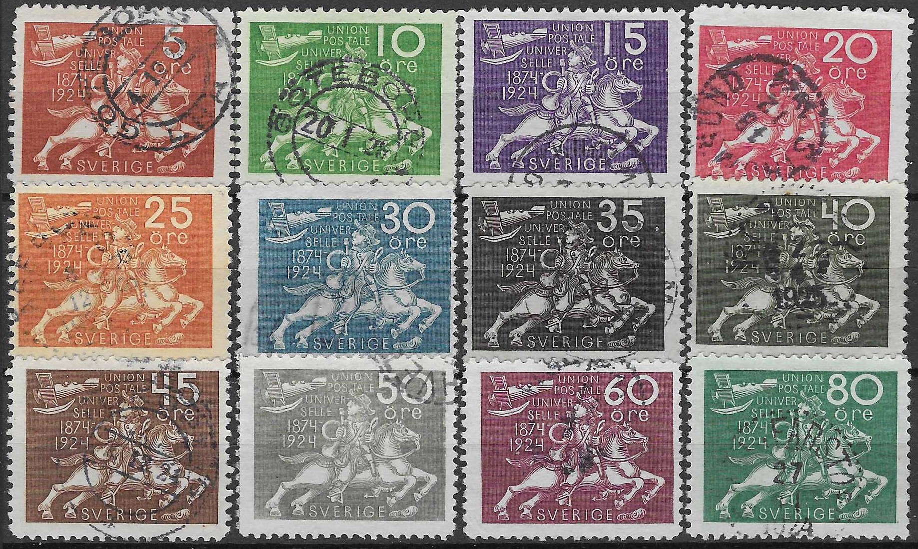 Sverige AFA 174-85 - verdi 4.600 NOK