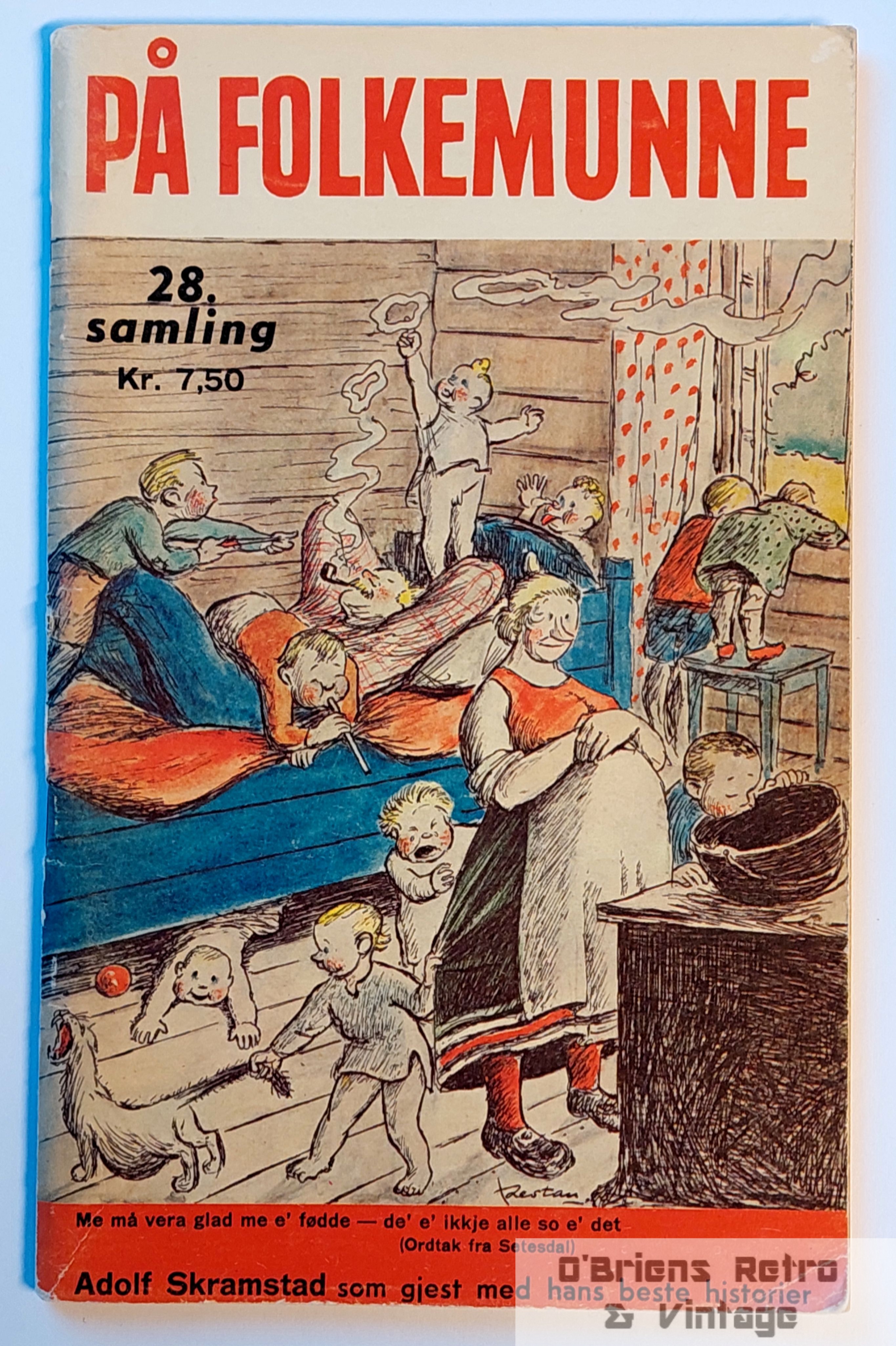 På folkemunne - 28. samilng - Adolf Skramstad - 1977