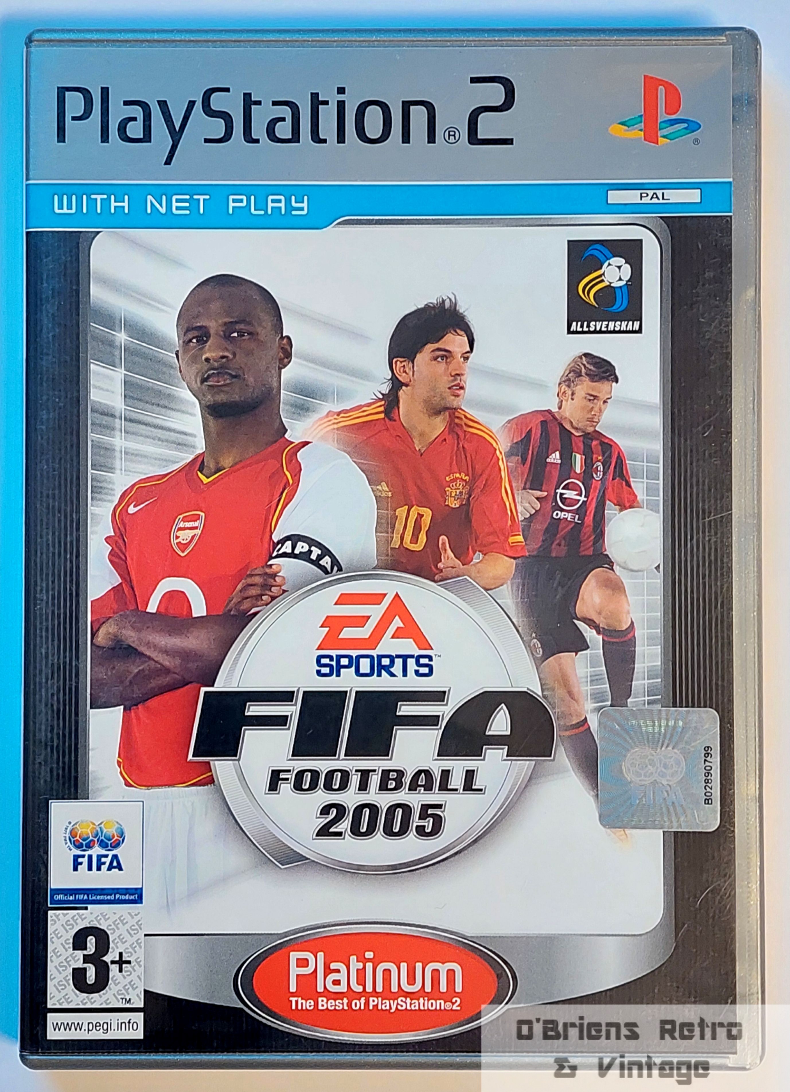 FIFA Football 2005 - EA Sports - Platinum-utgave - PlayStation 2