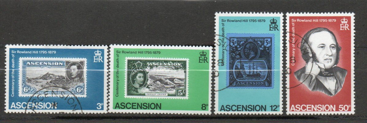 Ascension MI 249-252 kpl serie o/**