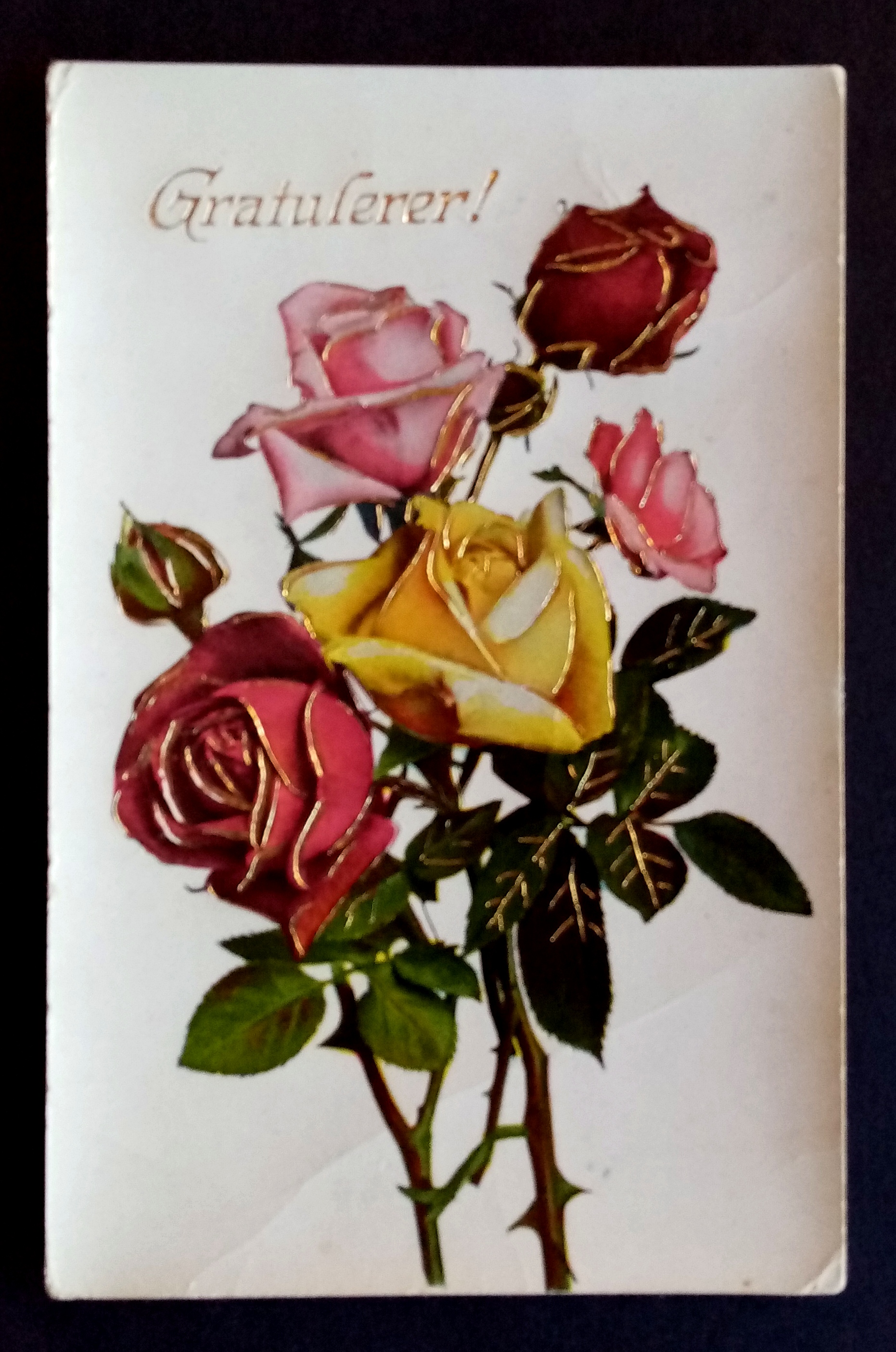 NORGE - Rosebukett.