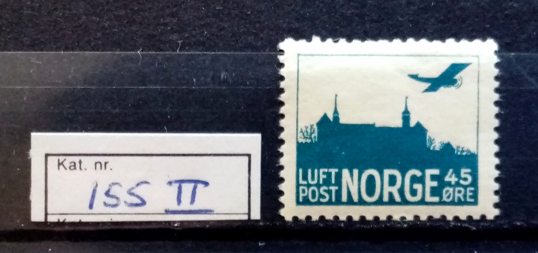 NORGE - Nk 155 II. Luftpost I. (1927) **