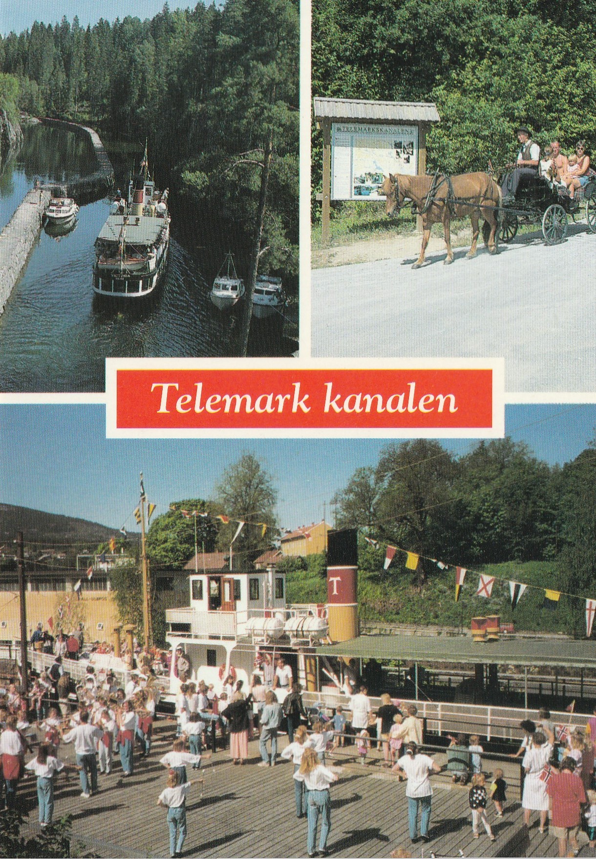 Telemark kanalen . Fra Ulefoss og Vrangfoss. Nordahl 2603