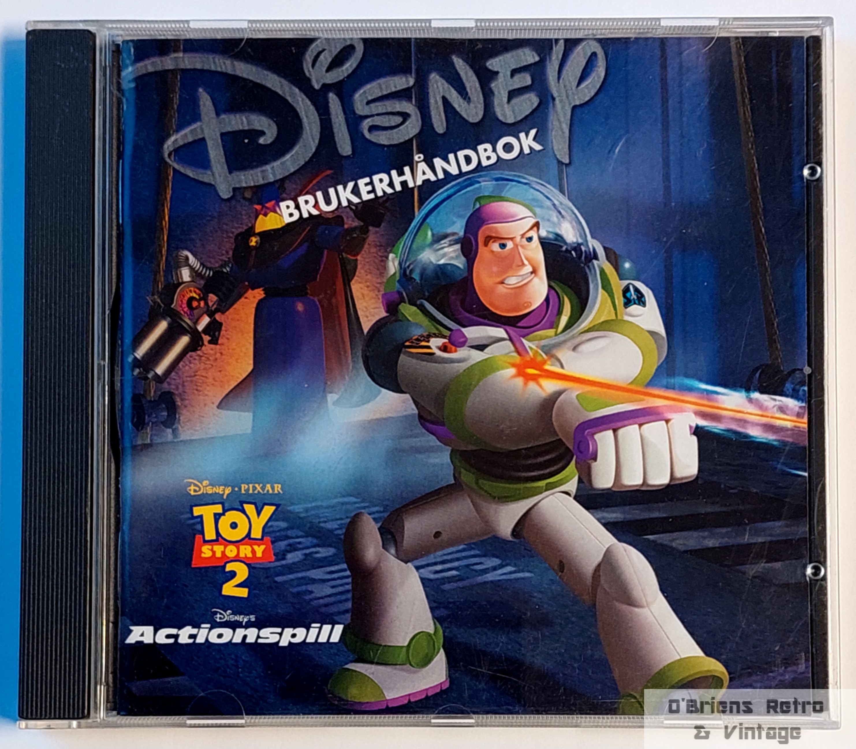 Toy Story 2 Actionspill - PC CD-ROM - 2000- Komplett norsk utgave